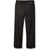 Girls' Flat Front Slacks [PA526-15-FLAT-BLACK]