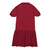 Short Sleeve Jersey Knit Dress with embroidered logo [GA055-7737-HIE-CARDINAL]