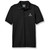 Performance Polo Shirt with embroidered logo [GA055-8500-HIE-BLACK]