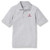 Short Sleeve Polo Shirt with embroidered logo [GA055-KNIT-HIE-ASH]