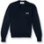V-Neck Pullover Sweater with embroidered logo [NJ179-6500/GHS-NAVY]