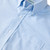 Long Sleeve Oxford Blouse with embroidered logo [NY096-OX/L EHS-BLUE]