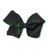 Medium Plaid 4-Loop Bow [AK004-1406-83-GRN PLD]