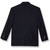 Youth Polyester Blazer with embroidered logo [NJ113-BOYS/WCA-NAVY]