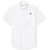 Short Sleeve Oxford Shirt with embroidered logo [FL054-OX-S 112-WHITE]