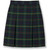 Pleated Skirt with Elastic Waist [PA330-34-83-GRN PLD]