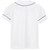 Short Sleeve Peterpan Collar Blouse [TX205-350P-WHITE/NV]