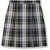 Pleated Skirt with Elastic Waist [TX011-34-355-NV/GR/WH]