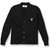V-Neck Cardigan Sweater with embroidered logo [TX213-1001/AAH-BLACK]