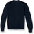 V-Neck Pullover Sweater with embroidered logo [NJ135-6500/BEB-NAVY]