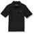 Short Sleeve Polo Shirt with embroidered logo [PA584-KNIT-GFW-BLACK]