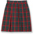 Pleated Skirt with Elastic Waist [OK012-34-66-RD/NV/GR]