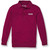 Long Sleeve Banded Bottom Polo Shirt with embroidered logo [PA699-9617/MRN-MAROON]