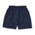 Micromesh Gym Shorts with heat transferred logo [TX200-101S-TBS-NAVY]