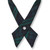 Girls' Criss-Cross Tie [TN010-C/C-79-BLKWATCH]