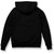 Heavyweight Hooded Sweatshirt with embroidered logo [PA584-76042-BLACK]