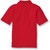 Short Sleeve Polo Shirt with heat transferred logo [TN023-KNIT-ROV-RED]