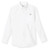 Long Sleeve Oxford Shirt with embroidered logo [TX204-OX-L KIK-WHITE]