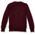 Crewneck Cardigan with embroidered logo [PA475-6000/SA-WINE]