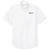 Short Sleeve Oxford Shirt with embroidered logo [TN010-OX-S MIN-WHITE]