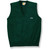V-Neck Sweater Vest with embroidered logo [PA515-6600/BSH-GREEN]