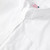 Long Sleeve Banded Bottom Oxford Blouse with embroidered logo [PA515-881/BSH-WHITE]