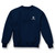 Heavyweight Crewneck Sweatshirt with embroidered logo [TX223-862/THA-NAVY]