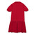 Short Sleeve Jersey Knit Dress with embroidered logo [TX218-7737-HYD-RED]
