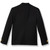 Girls' Polyester Blazer with embroidered logo [FL030-2000/DCM-BLACK]
