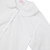 Short Sleeve Peterpan Collar Blouse with embroidered logo [FL030-350-DCM-WHITE]