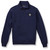 1/4 Zip Sweatshirt with embroidered logo [PA518-ST253CEC-NAVY]
