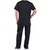 3 Pocket Unisex Top with embroidered logo [NY160-4876/MSU-BLACK]