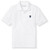 Short Sleeve Polo Shirt with embroidered logo [TX209-KNIT-SEH-WHITE]