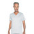 Men's Proflex V-Neck Top with embroidered logo [VA046-4253-WHITE]