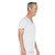 Men's Proflex V-Neck Top with embroidered logo [VA046-4253-WHITE]