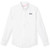Long Sleeve Oxford Blouse with embroidered logo [TX211-OX/L CTR-WHITE]