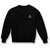 Heavyweight Crewneck Sweatshirt with embroidered logo [GA055-862/HIE-BLACK]