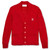 V-Neck Cardigan Sweater with embroidered logo [TX239-1001/MTT-LIPSTICK]