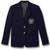 Girls' Polyester Blazer with embroidered logo [IN007-2000/NOL-NAVY]