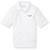 Short Sleeve Banded Bottom Polo Shirt with embroidered logo [NY888-9611/MEA-WHITE]