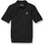 Short Sleeve Banded Bottom Polo Shirt with embroidered logo [IL002-9711-BEN-BLACK]