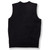 V-Neck Sweater Vest with embroidered logo [TX216-6600/OAK-NAVY]