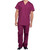 3 Pocket Unisex Top with embroidered logo [MD182-4876/CME-WINE]