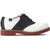 Women's Saddle Shoe [TX236-6300BKW-BK/WH]