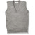 V-Neck Sweater Vest with embroidered logo [NY003-6600/PJA-HE GREY]