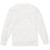 Long Sleeve T-Shirt with heat transferred logo [NY196-366-WHITE]