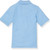 Short Sleeve Polo Shirt with heat transferred logo [TX141-KNIT-GHT-BLUE]