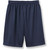 Micromesh Gym Shorts with heat transferred logo [TX168-101-GHT-NAVY]