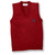 V-Neck Sweater Vest with embroidered logo [NJ799-6600/GBS-PR RED]