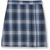 2 Pleat Skort [PA745-2653-82-BL/GY/MA]